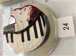 guitar cake